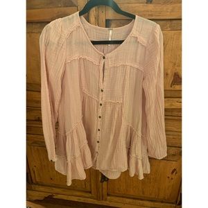 Free People Peasant Blouse